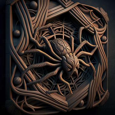 3D model spider (STL)